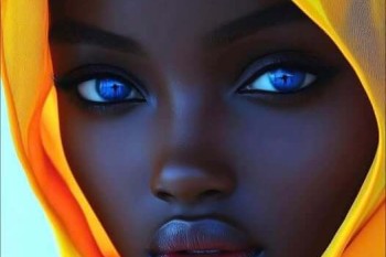 A Muslim lady from Senegal